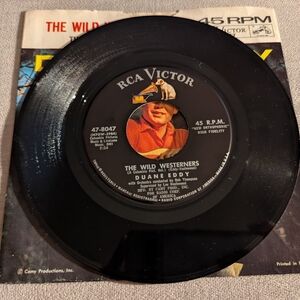Duane Eddy The Wild Westerners 45 Vinyl Record